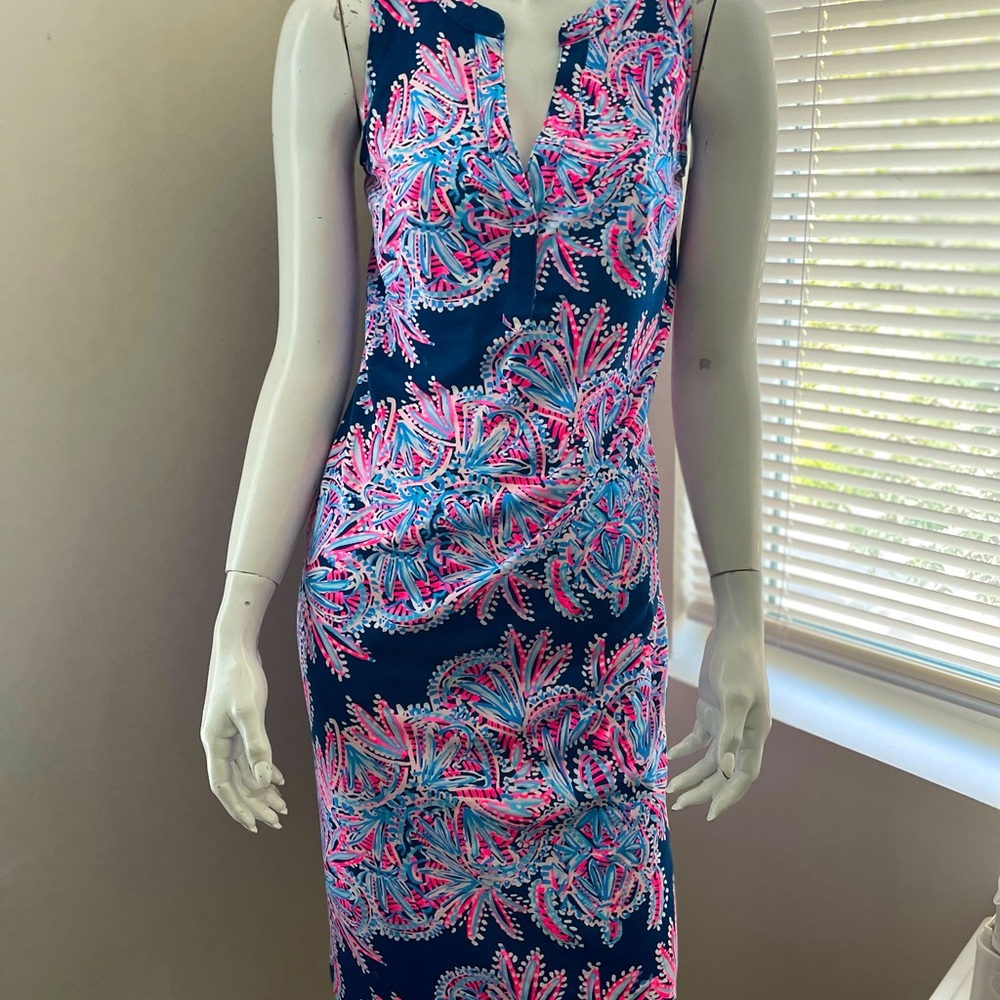 NAILA MIDI DRESS IN ZANZIBAR BLUE PARTY PRINCESS XS -S size 4